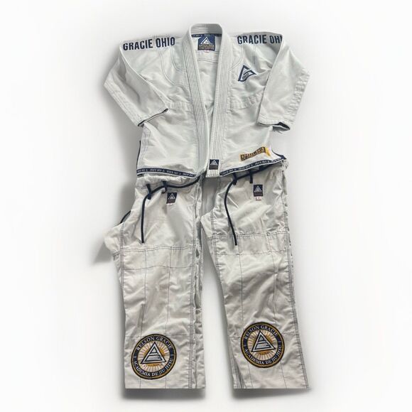 Gracie Custom Ohio Gi Gracie Ohio Jiu-Jitsu Academy Size W1 Top And 2 Bottoms - Picture 1 of 16